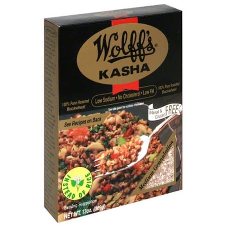 WOLFFS KASHA MEDIUM-13 OZ -Pack Of 6